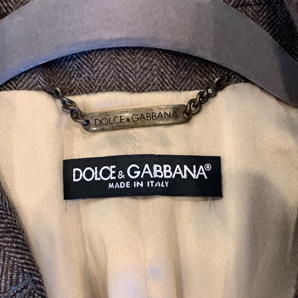 DOLCE & GABBANA, VEST, made in Italy wool size 42 - Picture 2 of 9